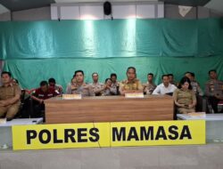 Polres Mamasa Ikuti Rapat Virtual dengan Kementerian Pertanian RI untuk Dukung Swasembada Pangan 2025