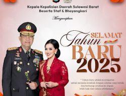 Happy New Year! Kapolda dan Ketua Bhayangkari Sulbar: Inspirasi Perubahan Menuju Pribadi yang Lebih Baik