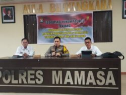 Polres Mamasa Gelar Penyuluhan Hukum Bahas Perpol No. 6 Tahun 2024