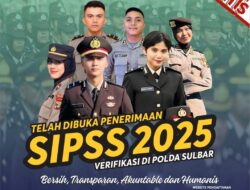 Kesempatan Emas Jadi Perwira Polri, Polda Sulbar Buka Pendaftaran SIPSS, Ayo Buruan Daftar Gratissss!