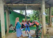 Cegah Stunting, Babinsa Aktif Dampingi Posyandu