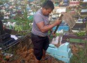 Melihat Lagi Pengabdian Bripka Joko, Polisi yang Sukarela Jadi Tukang Gali Kubur