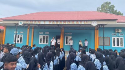 Sat Res Narkoba Polres Pasangkayu Sosialisasi P4GN depan Siswa SMA 1 Pasangkayu