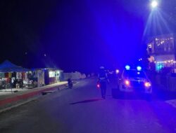 Satlantas Polres Pasangkayu Gelar Patroli Blue Light