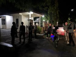 Sat Samapta Polres Polman Laksanakan Patroli di Malam Hari Cegah Gangguan Kamtibmas di Wilayanya