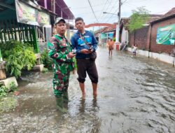 Serka Iswoyo Laksanakan Monitoring Dampak Genangan Air di Wilayahnya