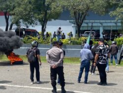 Polresta Mamuju Gelar Pengamanan Ketat di Sejumlah Titik Aksi Unras