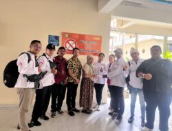 DPW APPI Sumut dan DPC LSM Gempur Deli Serdang Jenguk dan Berikan Bantuan Kepada Anak Penderita Penyakit Hicprung