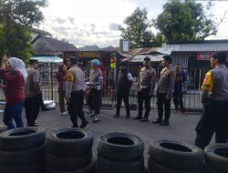 Polres Sinjai Mantapkan Pengamanan Drag Bike Kapolres Cup I dengan Gladi di lokasi Kegiatan