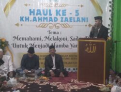 Jamaah Majlis Dzikir Subulussalam Assyadziliyah, Gelar Acara Haul yang ke-5 dalam Rangka Mengenang Guru, Bapak KH. Ahmad Zaelani