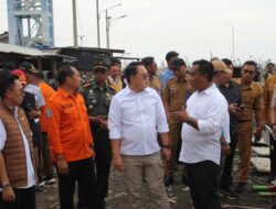 Dandim Pasuruan Tinjau Lokasi Terjadinya Bencana Angin Puting 