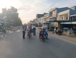 Commander Wish Pagi, Sat Lantas Polres Polman Laksanakan Pengamanan dan Pengaturan Lalulintas