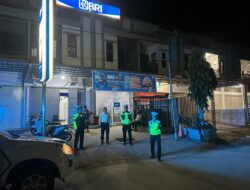 Sat Lantas Polres Polman Laksanakan Blue Light Patrol untuk Mencegah Pelanggaran Lalu Lintas dan Gangguan Kamtibmas di Malam Hari