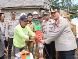 Dukung Ketahanan Pangan Kapolres Pasangkayu ikuti Penanaman Jagung Satu Juta Hektar Secara Virtual Di Desa Ako