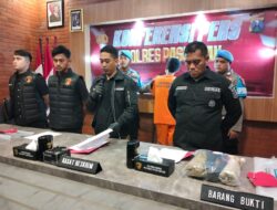 Polres Pasuruan Berhasil Amankan Tersangka Begal Motor di Winongan