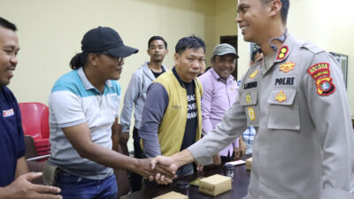 Kapolres Majene Gelar Silaturahmi dan Coffee Morning Bersama Awak Media