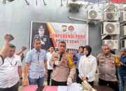 Kapolres Gowa Gelar Press Release Pengungkapan Kasus Persetubuhan Anak di Bawah Umur
