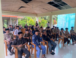 Satuan Resnarkoba Polres Majene Gelar Sosialisasi P4GN di Desa Simbang