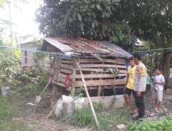 Bhabinkamtibmas Polsek Pasangkayu Lakukan Pemantauan PMK di Dusun Bukit Husada