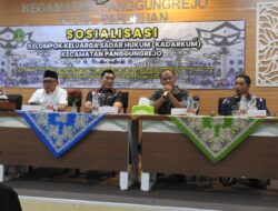 Wujudkan Masyarakat Sadar Hukum, Kasdim Berikan Sosialisasi