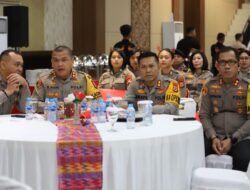 Kapolres Gowa Hadiri Perayaan Natal Bersama Personel Polda Sulsel Tahun 2024.