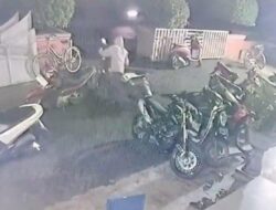 2 Motor Dicuri di Masjid Mannongkoki Takalar Terekam CCTV, Polisi Masih Lacak Pelaku