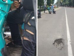 Jalan Berlubang, Poros Pattallassang Takalar Jatuhkan Korban Lakalantas