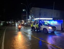 Blue Light Patrol Satlantas Polres Mamasa Jaga Keamanan dan Ketertiban Lalu Lintas