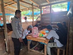 Polsek Pana Polres Mamasa Berikan Edukasi dan Himbauan Kamtibmas di Desa Tabang Barat