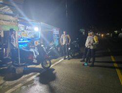 Personel Polsek Tabulahan Gelar Patroli Malam untuk Jaga Keamanan Wilayah Hukum Polsek Tabulahan