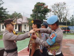 Wakapolres Mamasa Pimpin Apel Gelar Pasukan Operasi Keselamatan Marano 2025 Polres Mamasa