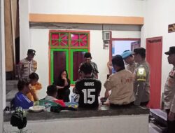 Polsek Aralle Gelar Patroli Malam untuk Cegah Gangguan Kamtibmas dan Antisipasi Bencana Alam