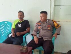 Bhabinkamtibmas Polsek Aralle Laksanakan Sambang dan Monitoring di Desa Binaan