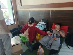 Polres Mamasa Gelar Donor Darah dalam Rangka HUT ke-79 Persit Kartika Chandra Kirana