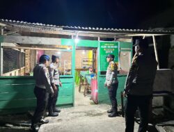 Polsek Pana Gelar Patroli Malam Untuk Menjaga Situasi Kamtibmas Aman dan Kondusif