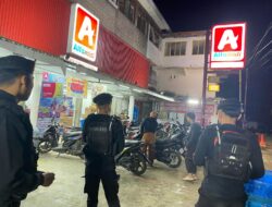 Personel Sat Samapta Polres Mamasa Laksanakan Patroli Malam Jaga Keamanan Wilayah