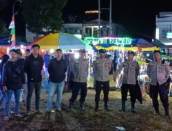 Patroli Malam dan Pengamanan Pasar Rakyat oleh Komunitas Mamasa Kreatif Berjalan Kondusif