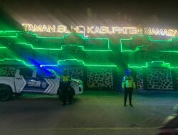 Satlantas Polres Mamasa Gelar Patroli Blue Light untuk Jaga Keamanan dan Kelancaran Lalu Lintas