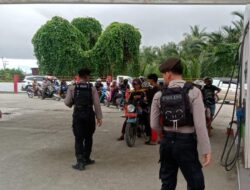 Sat Samapta Polres Pasangkayu Gelar Patroli Antisipasi Penyalahgunaan BBM Bersubsidi Di SPBU Bulucindolo