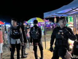 Sat Samapta Polres Pasangkayu Gelar Patroli Malam di Tempat Keramaian