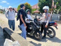 Hari Pertama OPS Keselamatan Marano 2025, Satlantas Polres Pasangkayu Tekan Angka Pelanggaran Lalulintas