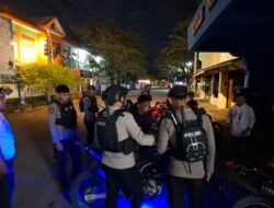 Patroli Malam Samapta Polres Majene Sasar Area Rawan Kriminalitas dan Balapan Liar