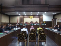 Sidang Dakwaan Kasus Dugaan Korupsi Kredit BRIguna di Satuan Militer Cibinong