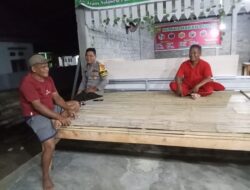 Bhabinkamtibmas Polsek Bambalamotu Himbau Warga jauhi Judi Online