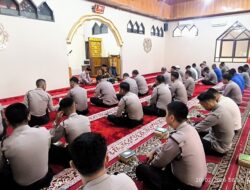 Polres Majene Gelar Bimbingan Rohani dan Mental untuk Bangun Mental Personel