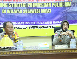Polres Majene Terima Kunjungan Tim Supervisi dan Asistensi Ditbinmas Polda Sulbar