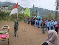 Jaga Kelestarian Alam, Koramil Gelar Aksi Tanam Pohon