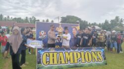 Kapolsek Tapango Resmi Tutup Turnamen Sepak Bola ASA CUP 1 2025