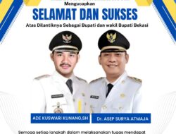 Media Divisi News: Selamat dan Sukses kepada Bupati dan Wakil Bupati Bekasi yang Baru Dilantik