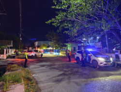 Satlantas Polres Majene Gelar Patroli Blue Light untuk Antisipasi Kejahatan Jalanan dan Pelanggaran Lalu Lintas